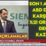 Berat Albayrak – BRICA İSTANBUL ZİRVESİ – Türk Lirası Son Bir Ayda ! Değer Kazandı – 18 Ekim 2018